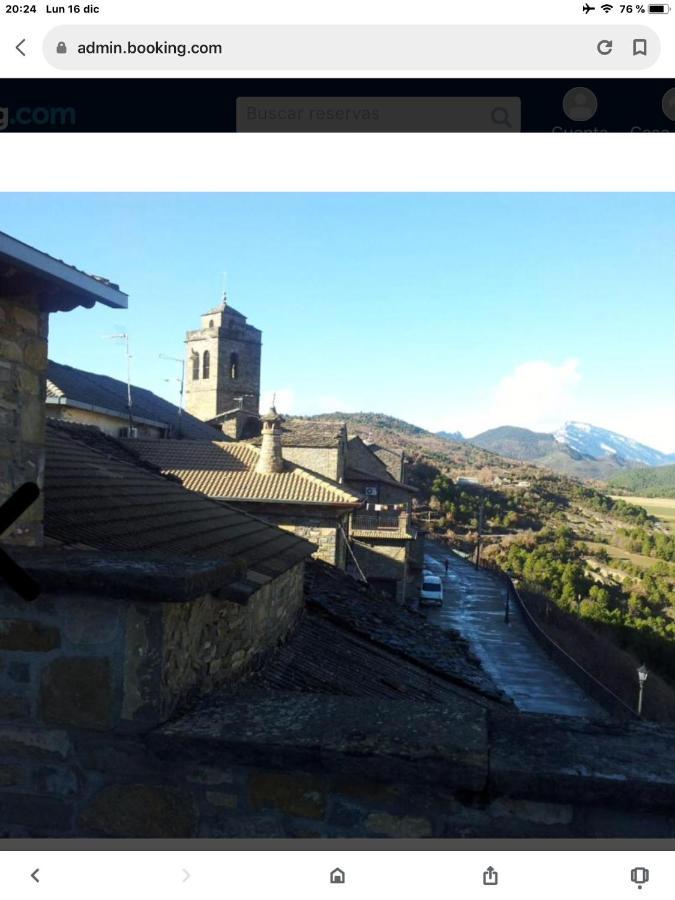Vistas A La Montana En Un Pueblo Con Encanto. El Pueyo de Araguás Εξωτερικό φωτογραφία