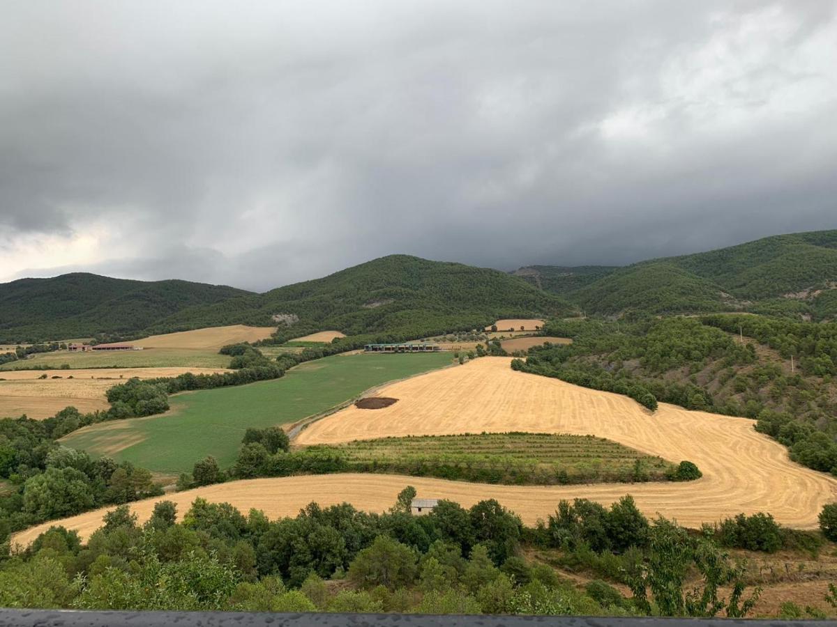 Vistas A La Montana En Un Pueblo Con Encanto. El Pueyo de Araguás Εξωτερικό φωτογραφία