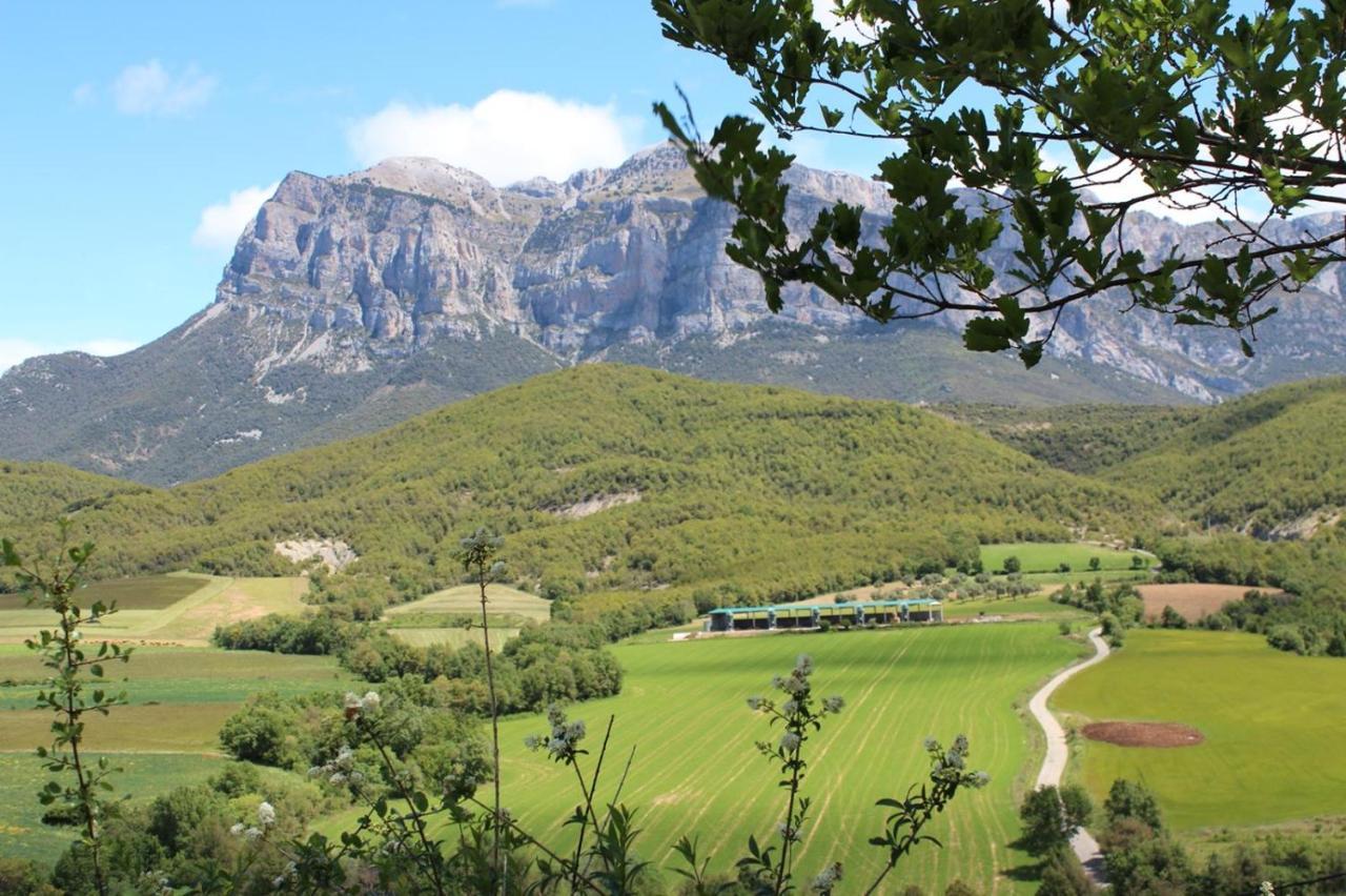 Vistas A La Montana En Un Pueblo Con Encanto. El Pueyo de Araguás Εξωτερικό φωτογραφία